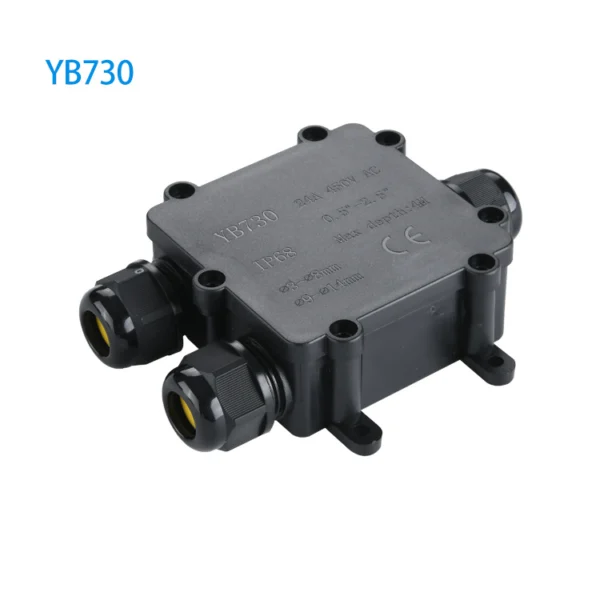 Hộp nối chống nước 3 ngả ngoài trời IP68 YB730