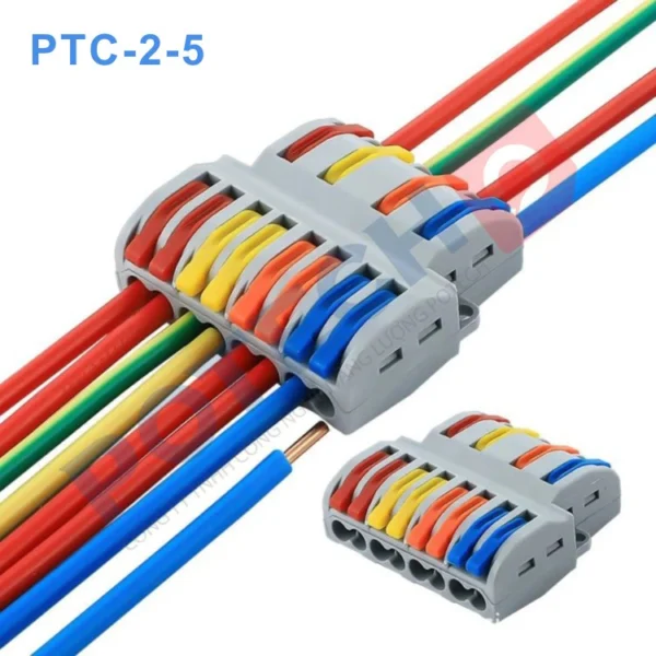 Cút nối nhanh dây điện PTC-2-5