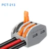 Cút nối nhanh dây điện PCT-213