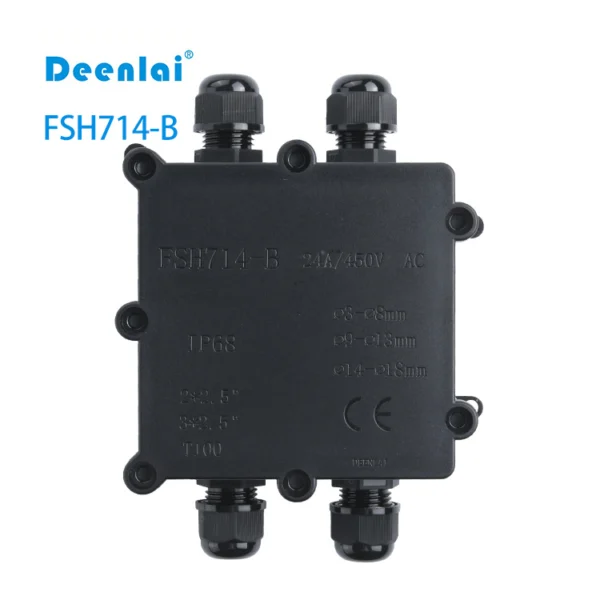 Hộp nối dây điện FSH714-B (4-cổng)