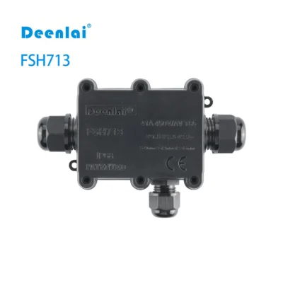 Hộp nối FSH713 3 đầu IP68 - Vít inox 304, chống nước, 450V/24A