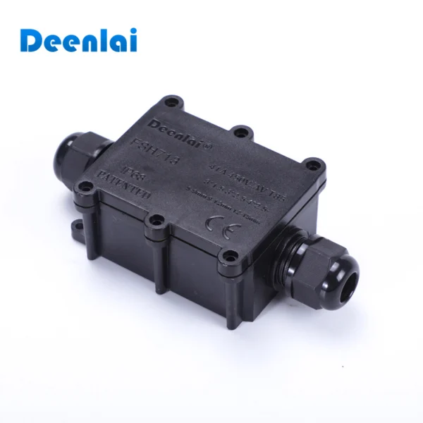 Hộp nối FSH713 2 đầu IP68 - Vít inox 304, 450V/24A, chống nước