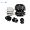 Ốc siết cáp nhựa PG13.5 đen – Chống nước, chống bụi IP67/IP68