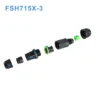 Đầu nối chống nước FSH715X-3 IP68 – 3 pin