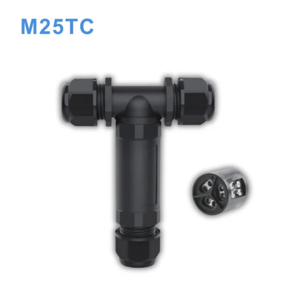 Đầu nối dây chống nước EW-M25TC IP68 2pin/3pin