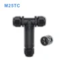 Đầu nối dây chống nước EW-M25TC IP68 2pin/3pin