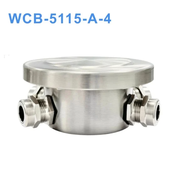 Hộp nối chống nước inox WCB-5115-A-4 (4 cổng)-IP68, inox 304