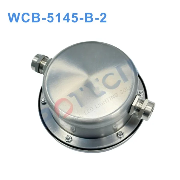 Hộp nối chống nước inox WCB-5145-B-2 (2 cổng) IP68 – Inox 304 cao cấp