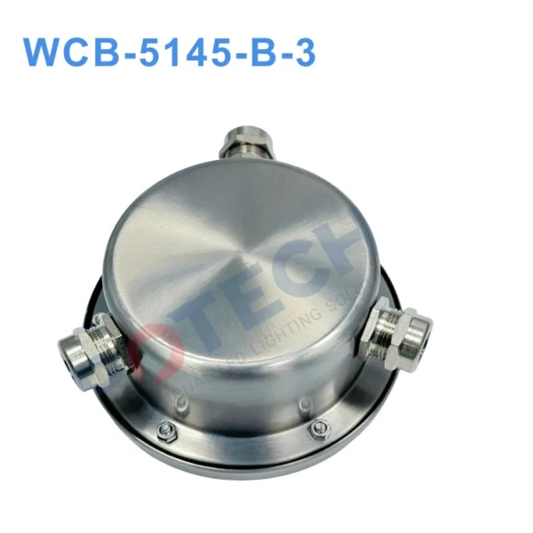 Hộp nối chống nước inox WCB-5145-B-3 (3 cổng) IP68 – Inox 304 cao cấp