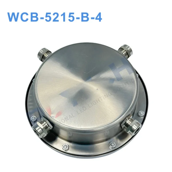 Hộp nối chống nước inox WCB-5215-B-4 (4 cổng) – IP68, inox 304