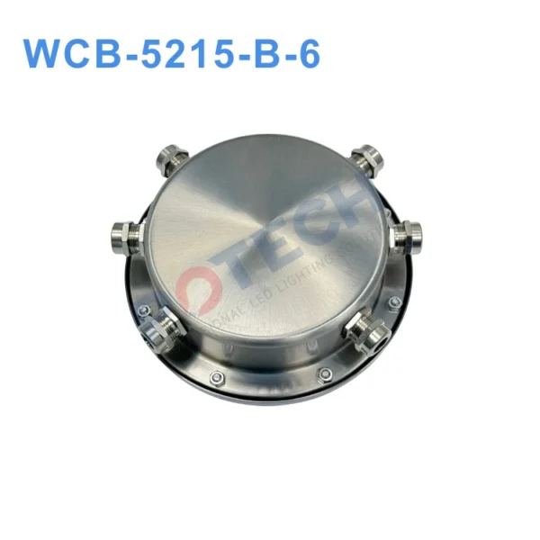 Hộp nối chống nước inox WCB-5215-B-6 (6 cổng) – IP68, inox 304