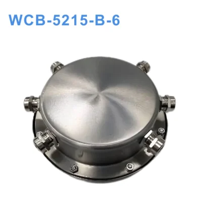 Hộp nối chống nước inox WCB-5215-B-6 (6 cổng) – IP68, inox 304