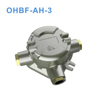 Hộp nối chống cháy nổ OHBF-AH-3–IP66/ WF2/ Ex db IIC T6