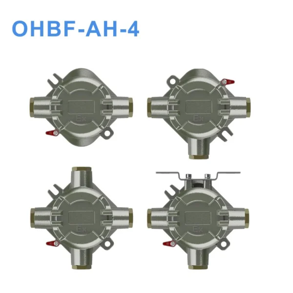 Hộp nối chống cháy nổ OHBF-AH-4–IP66/ WF2/ Ex db IIC T6