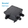 Hộp nối FSH716-A (7-cổng) IP68 – Vít inox 304, hỗ trợ PG7, PG9, M20