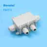 Hộp nối FSH713 (4-cổng) màu trắng – IP68, chống nước, đạt chuẩn CE