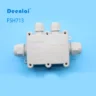Hộp nối FSH713 (4-cổng) màu trắng – IP68, chống nước, đạt chuẩn CE