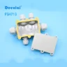 Hộp nối FSH713 (5-cổng) màu trắng IP68 – Chống nước, 450V/24A, đạt chuẩn CE