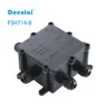 Hộp nối FSH714-B (8-cổng) IP68 – Vít inox 304, chống nước, 450V/24A