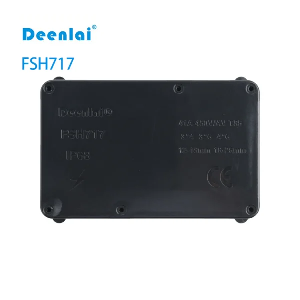 Hộp nối FSH717 IP68 – Chống nước, 450V/24A, đạt chuẩn CE