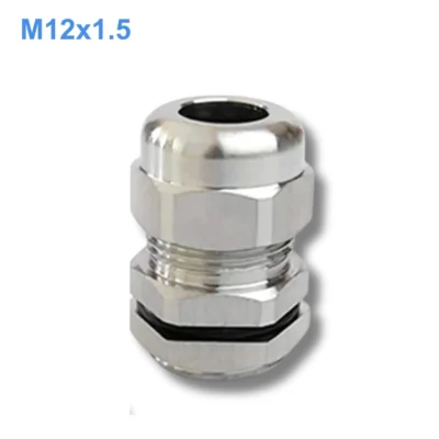 Ốc siết cáp đồng mạ Niken M12x1.5 IP68