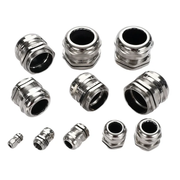 Ốc siết cáp đồng mạ Niken M50x1.5 IP68