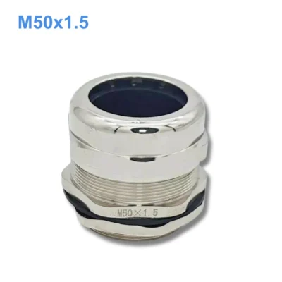 Ốc siết cáp đồng mạ Niken M50x1.5 IP68