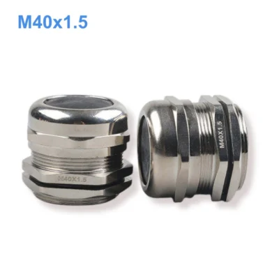 Ốc siết cáp đồng mạ Niken M40x1.5