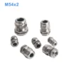 Ốc siết cáp đồng mạ Niken M54x2