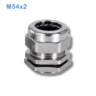 Ốc siết cáp đồng mạ Niken M54x2
