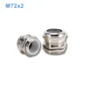 Ốc siết cáp đồng mạ Niken M72x2 IP68