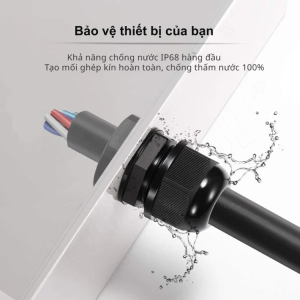 Ưu điểm nổi bật của ốc siết cáp nhựa M40