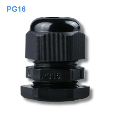 Ốc siết cáp nhựa PG16 đen – Chống nước, chống bụi IP67/IP68