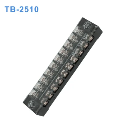 Cầu đấu dây điện 10 cực-25A (domino điện) - TB-2510