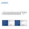 Cầu đấu dây điện 12 cực-30A (domino điện) – JH005