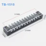 Cầu đấu dây điện 15 cực-15A (domino điện) – TB-1515