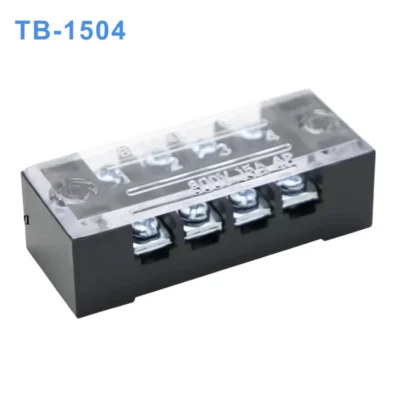Cầu đấu dây điện 4 cực-15A (domino điện) - TB-1504