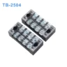 Cầu đấu dây điện 4 cực-25A (domino điện) – TB-2504