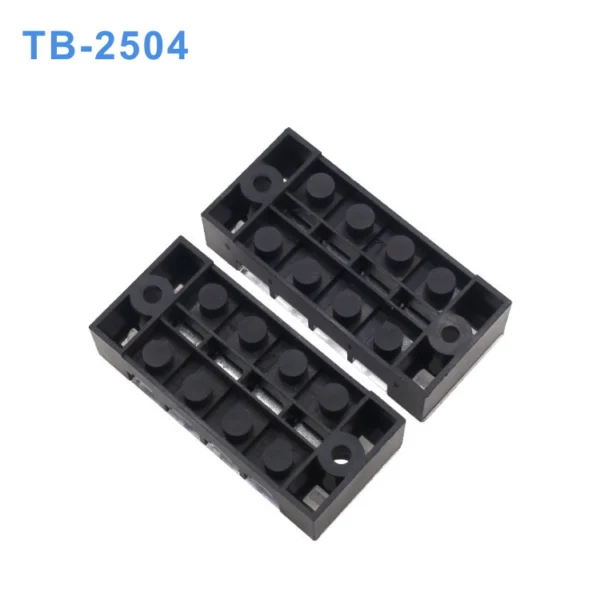 Cầu đấu dây điện 4 cực-25A (domino điện) – TB-2504
