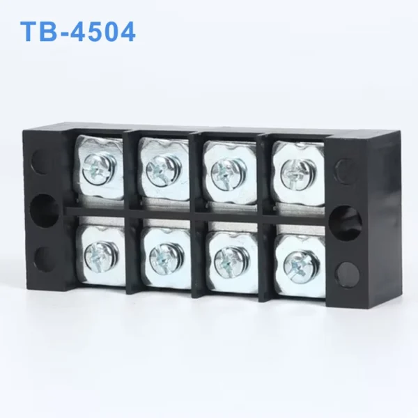 Domino điện 4 cực 45A TB-4504