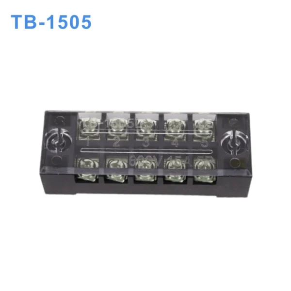 Cầu đấu dây điện 5 cực-15A (domino điện) – TB-1505
