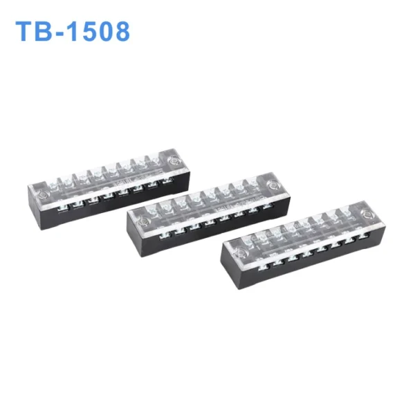 Cầu đấu dây điện 8 cực-15A (domino điện) – TB-1508