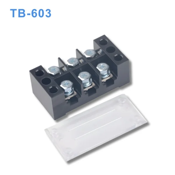 Cầu đấu điện 3 cực-60A (domino điện)- TB-603