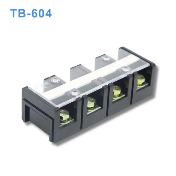 Cầu đấu điện 4 cực-60A (domino điện)- TB-604