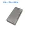 Hộp chắn nước mưa inox nguồn tổ ong ngoài trời 270×130×60mm