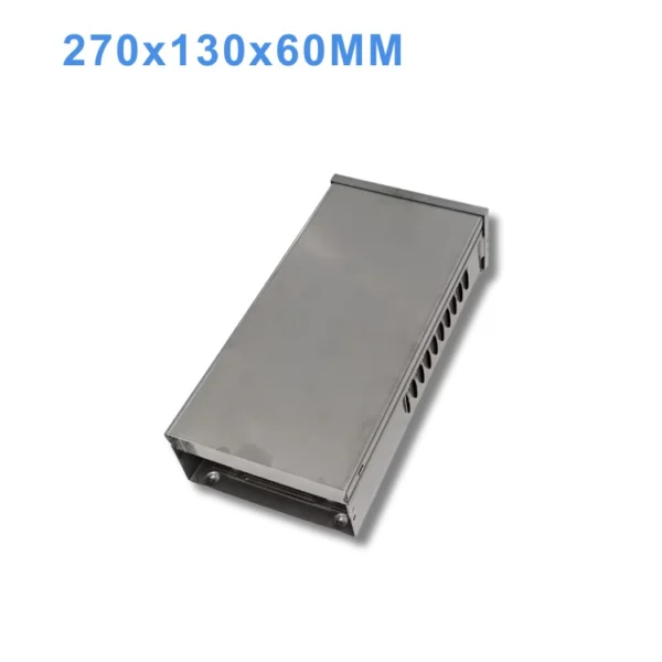 Hộp chắn nước mưa inox nguồn tổ ong ngoài trời 270×130×60mm