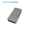 Hộp chắn nước mưa inox nguồn tổ ong ngoài trời 270×130×60mm