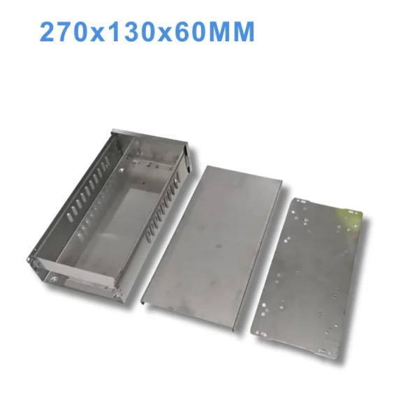 Hộp chắn nước mưa inox nguồn tổ ong ngoài trời 270×130×60mm