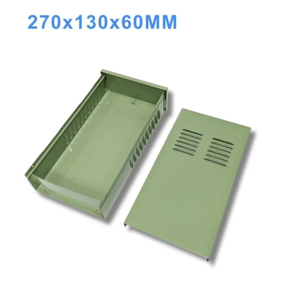 Hộp chắn nước mưa nguồn tổ ong ngoài trời 270×130×60mm