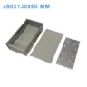 Hộp chắn nước mưa nguồn tổ ong ngoài trời 280×130×60mm